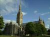 Kathedrale von Salisbury: die Kathedrale von Salisbury
besitzt mit 123m den höchsten Kirchturm von Großbritannien