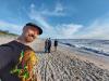 wir am Strand : am Strand von Klaipeda 