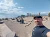 wir in Assos: vom Athena-Tempel in Assos
hat man einen weiten Blick übers Meer 