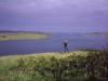 Loch Ewe: Eno steht mal wieder am Abgrund - diesmal um Loch Ewe zu knipsen
(die große Insel in der linken Bildhälfte ist die Isle of Ewe)