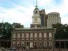 Independence Hall: hier in der Independence Hall in Philadelphia wurde am 4. Juli 1776
die Unabhängigkeitserklärung angenommen und damit die USA gegründet