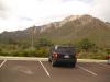 Guadalupe Mountains National Park: unser Jeep auf dem Parkplatz des Visitor Centers vom
Guadalupe Mountains National Park mit tollem Blick auf die Berge