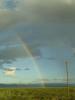 Regenbogen: auf dem Weg von El Paso (Texas) nach Alamogordo (New Mexico)
sehen wir vor der Kulisse des Lincoln National Forest einen hübschen Regenbogen