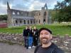 wir vor der Tintern Abbey: vor der Tintern Abbey
