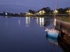 Kinvara Pier: das Kinvara Pier und Dunguaire Castle (ganz hinten links)