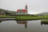 Färöer 2.Tag 1: Kirche von Sandavagur auf der Insel Vagar