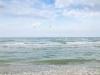 Das Meer in Rimini: Heute waren gescheite Wellen...