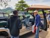 Abholung von Rwanda Adventures : Der Fahrer von Rwanda Adventures holt uns vom Bootssteg ab!