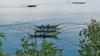 Kivu16: Wir sind wieder gut zurückgekommen und beobachten noch die Fischer, die kurz vor Anbruch der Dunkelheit hinaus auf den See fahren.