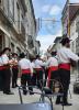 Folkloremusiker, lustige Gemeinschaft: Folklore-Musiker, lustige Gemeinschaft in Viana do Castelo