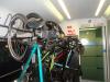 Mein Fahrrad aufgehängt im Railjet : Mein Fahrrad aufgehängt im Railjet 