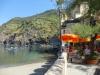 Genua ghk: Am Hafen und Strand von Vernaza 