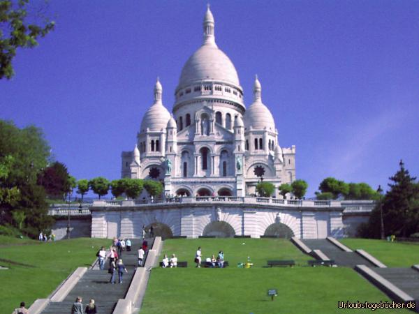 die Basilica minor Sacré-Cœur de Montmartre in Paris