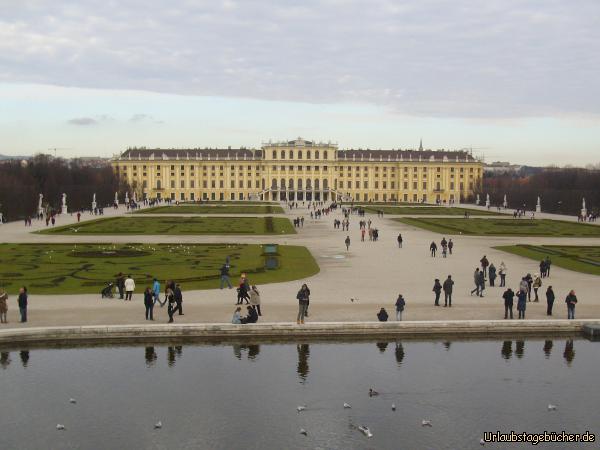 das Schloss Schönbrunn in Wien