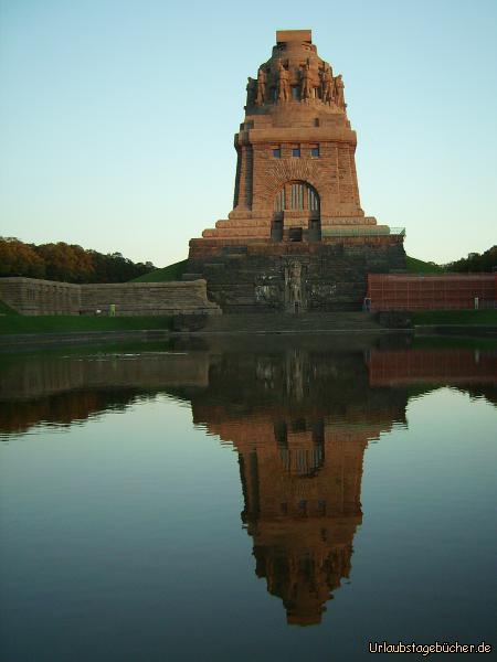 das Völkerschlachtdenkmal in Leipzig